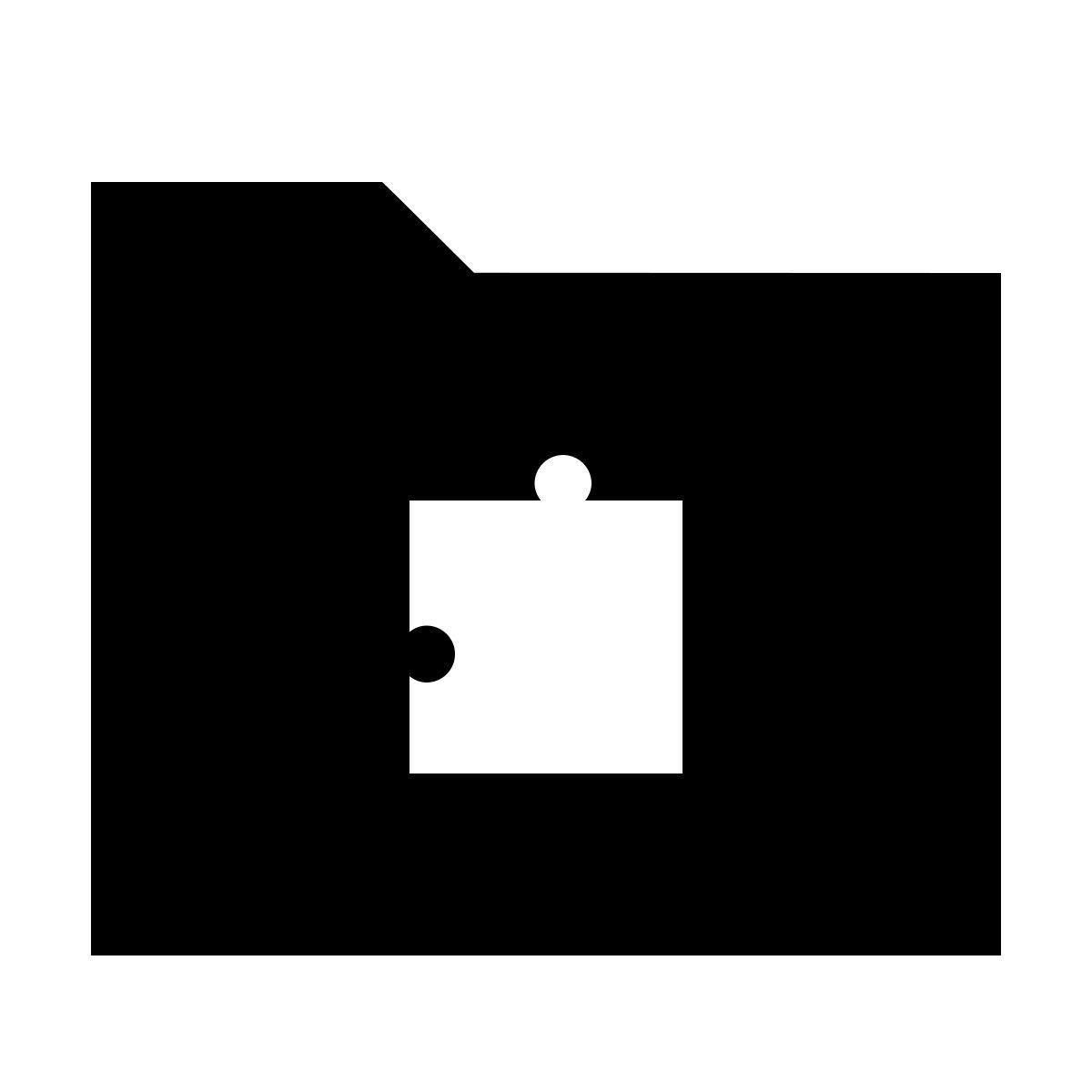 forma light filled sharp style extensions folder icon