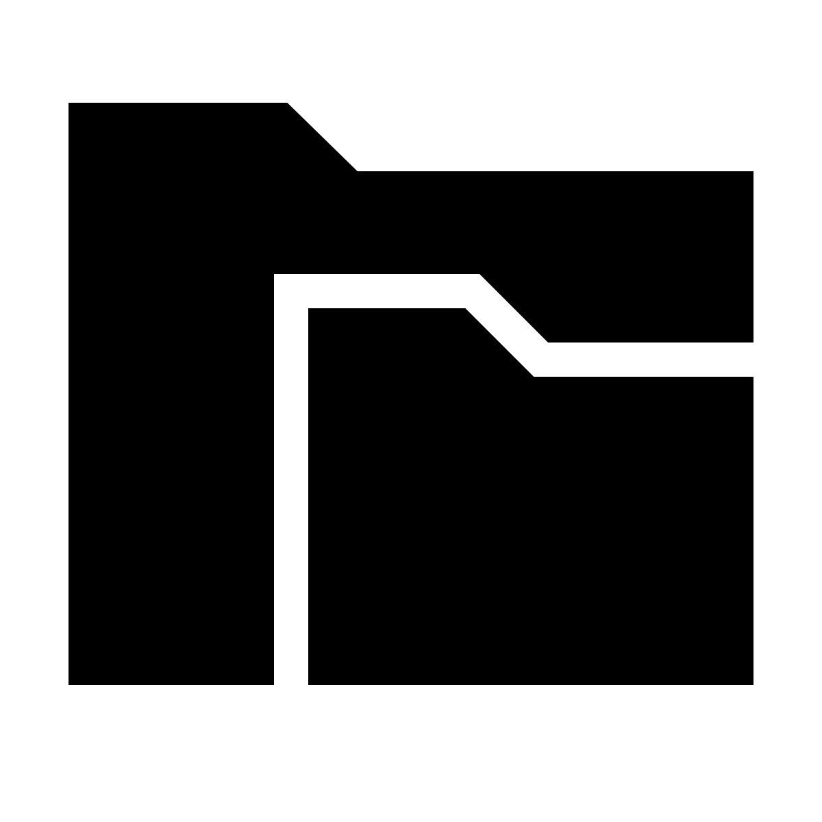 forma light filled sharp style submódulo de archivo icon