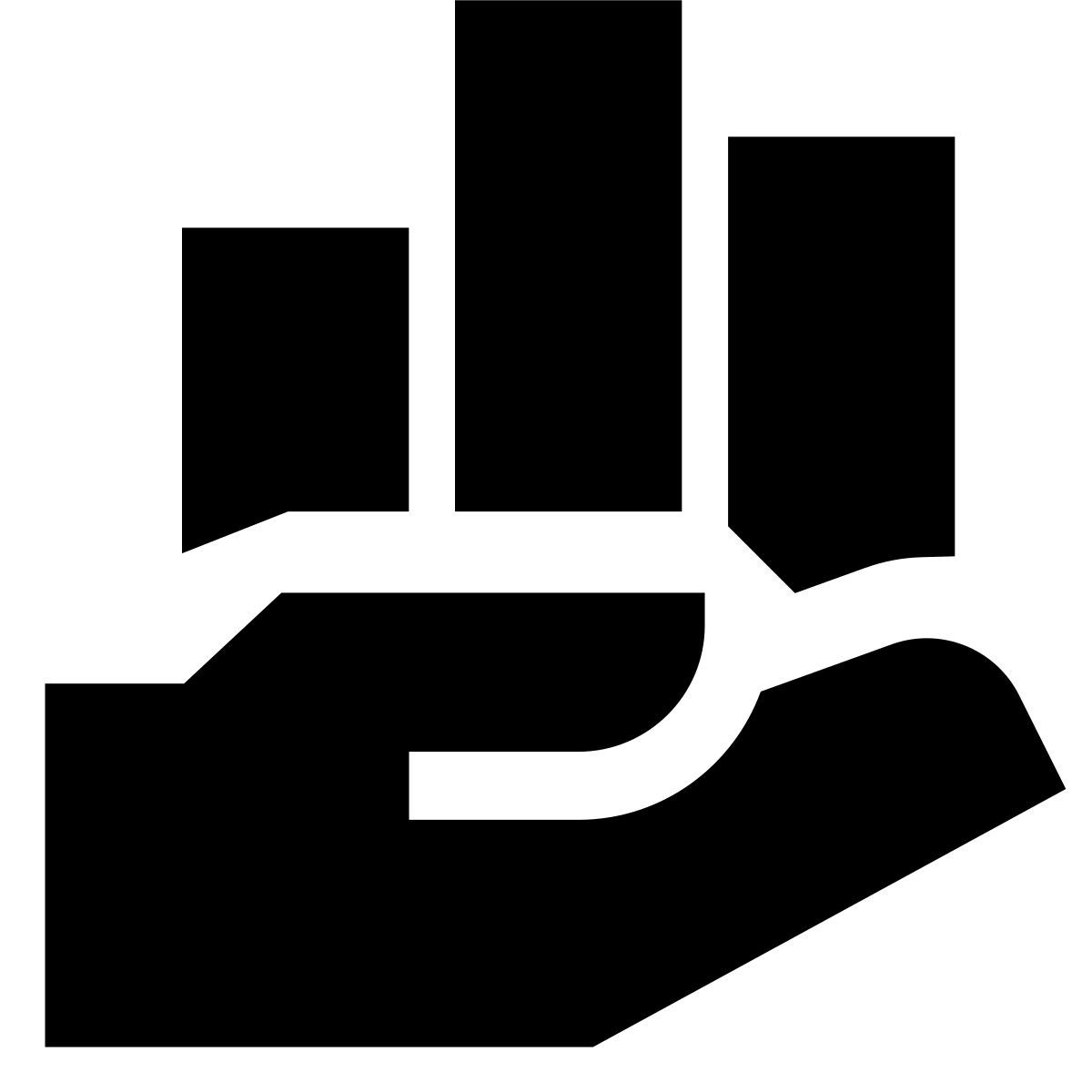 forma light filled sharp style financial analytics icon