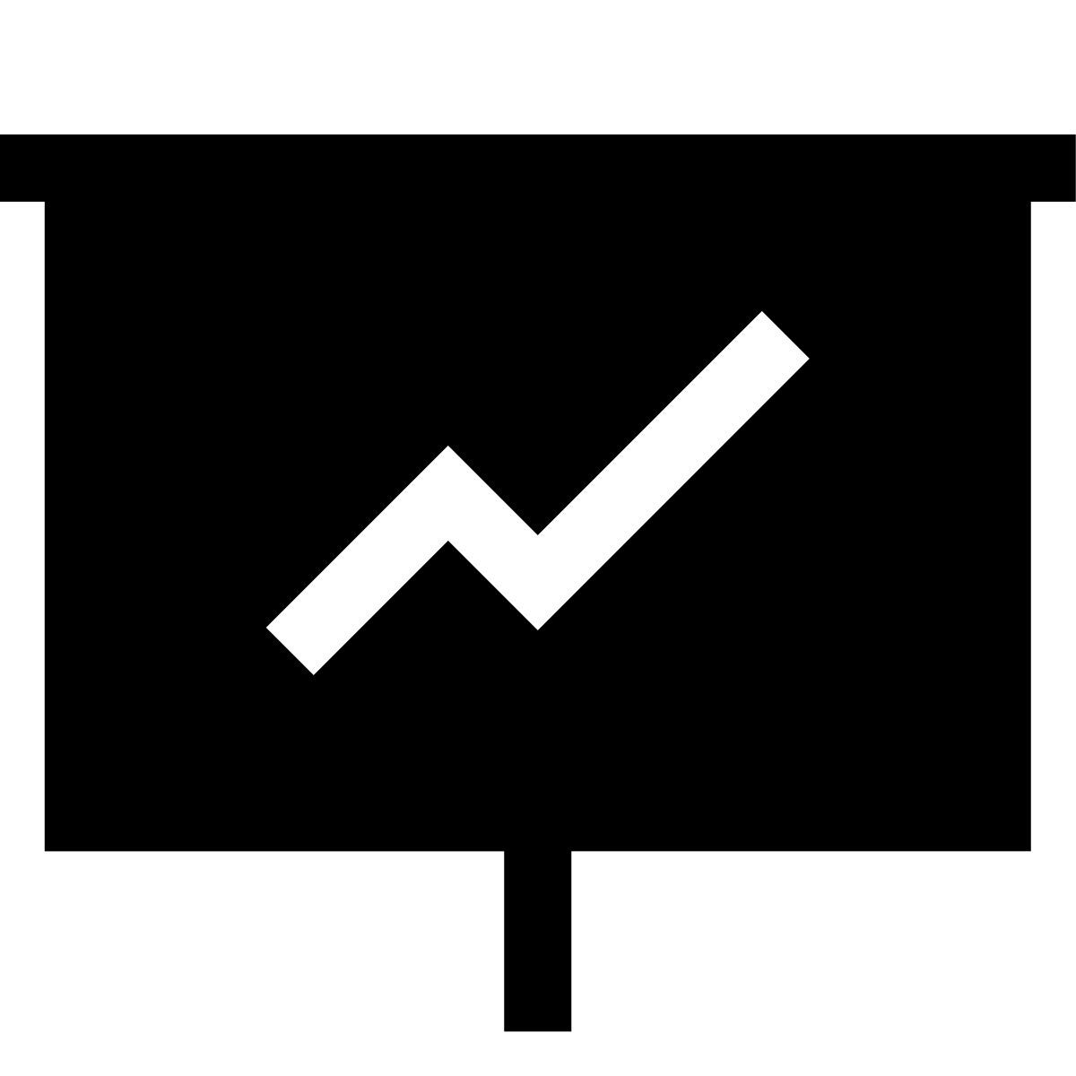 forma light filled sharp style financial dynamic presentation icon