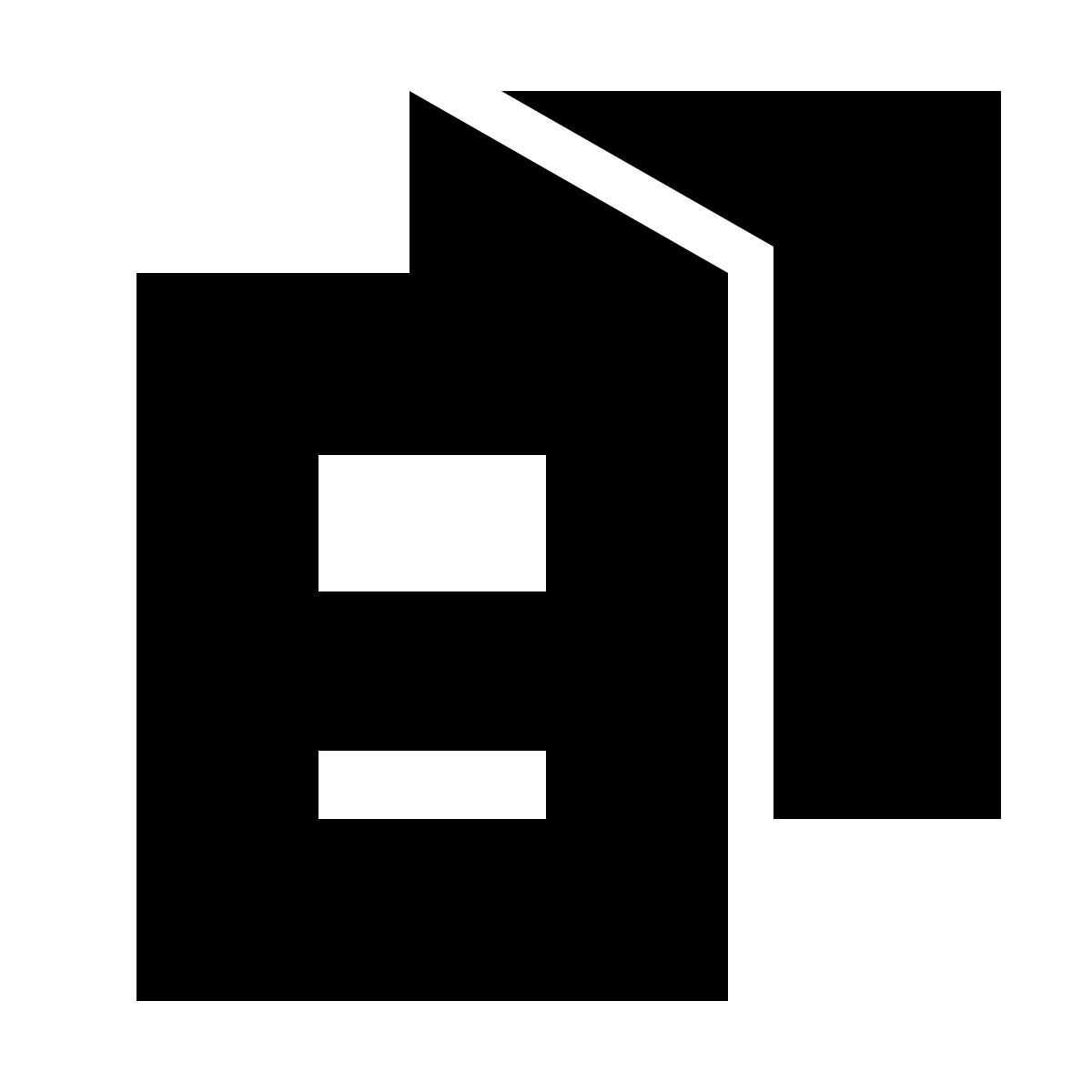 forma light filled sharp style 折叠小册子 icon