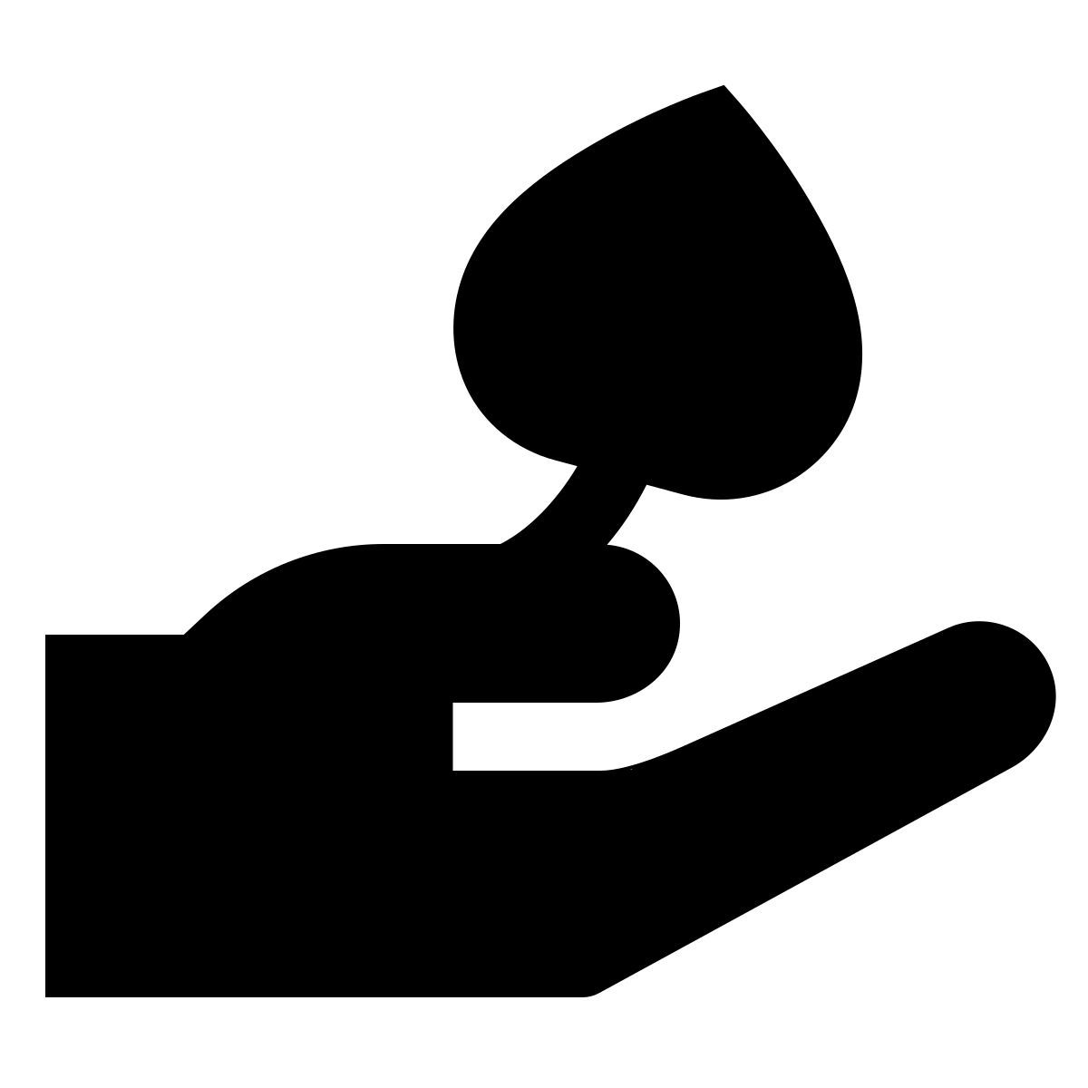 forma light filled sharp style pflanzen icon