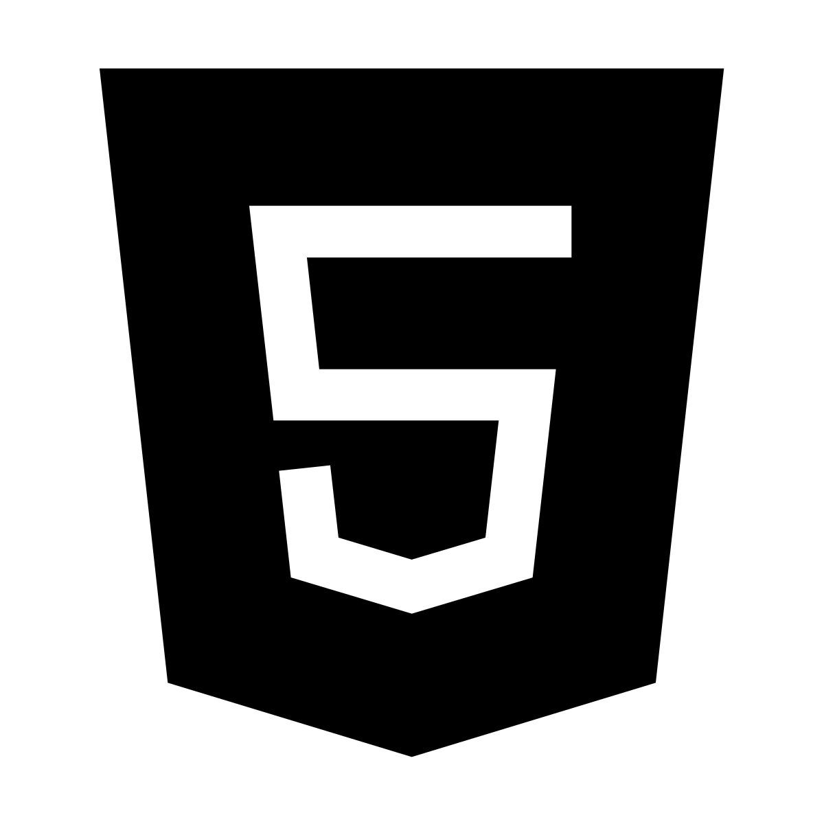 forma light filled sharp style html 5 icon