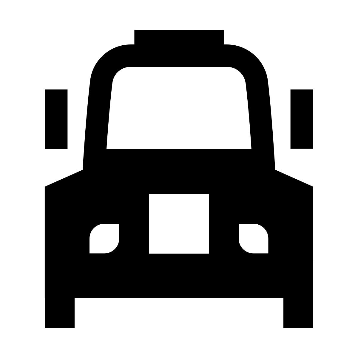 forma light filled sharp style camion interstatale icon