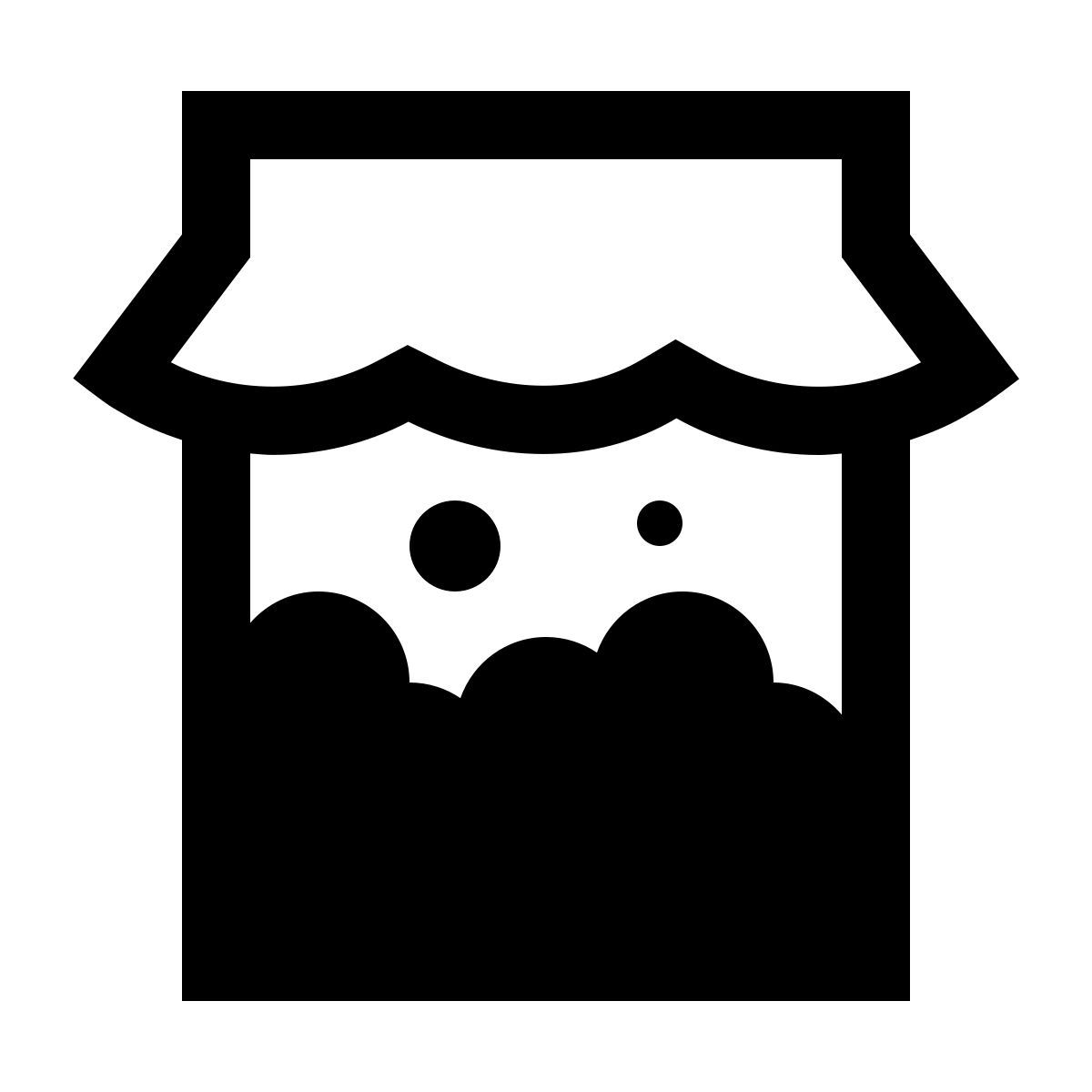 forma light filled sharp style jam icon