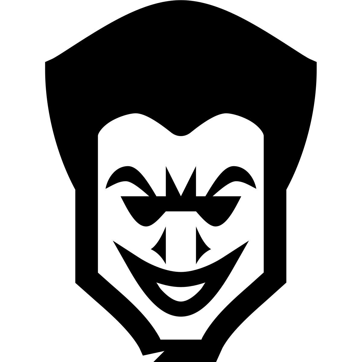 forma light filled sharp style joker dc icon