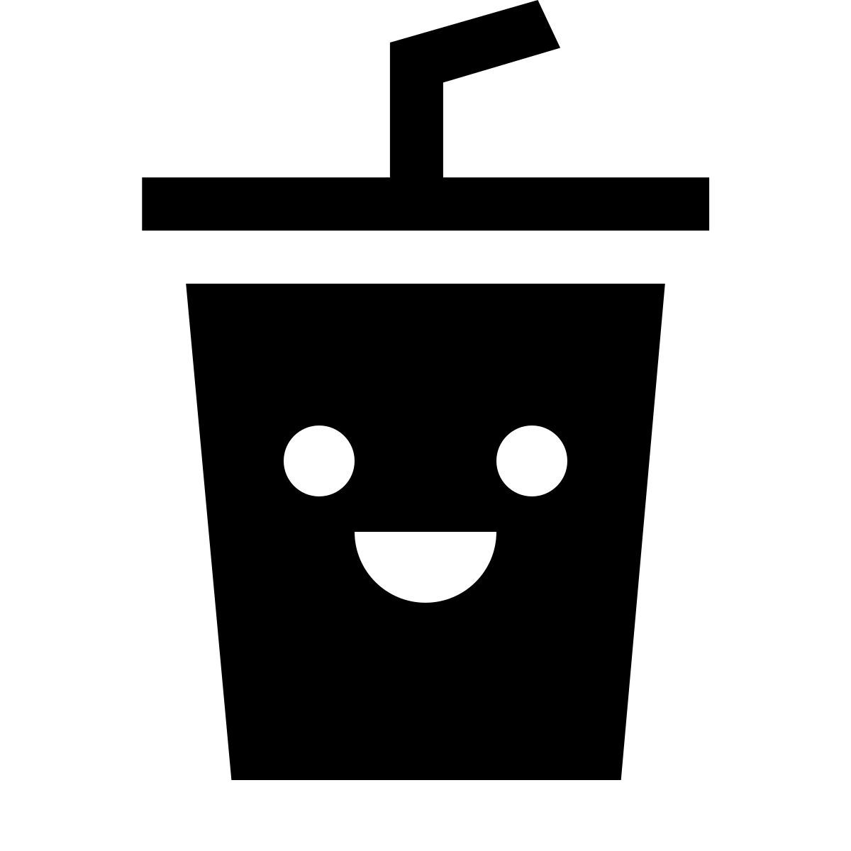 forma light filled sharp style kawaii soda icon