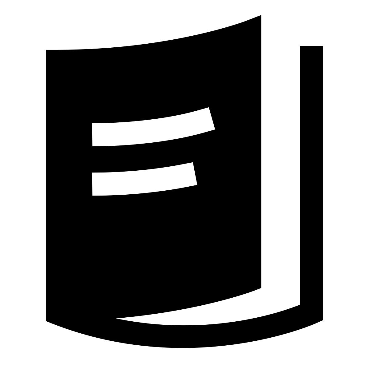 forma light filled sharp style magazine icon