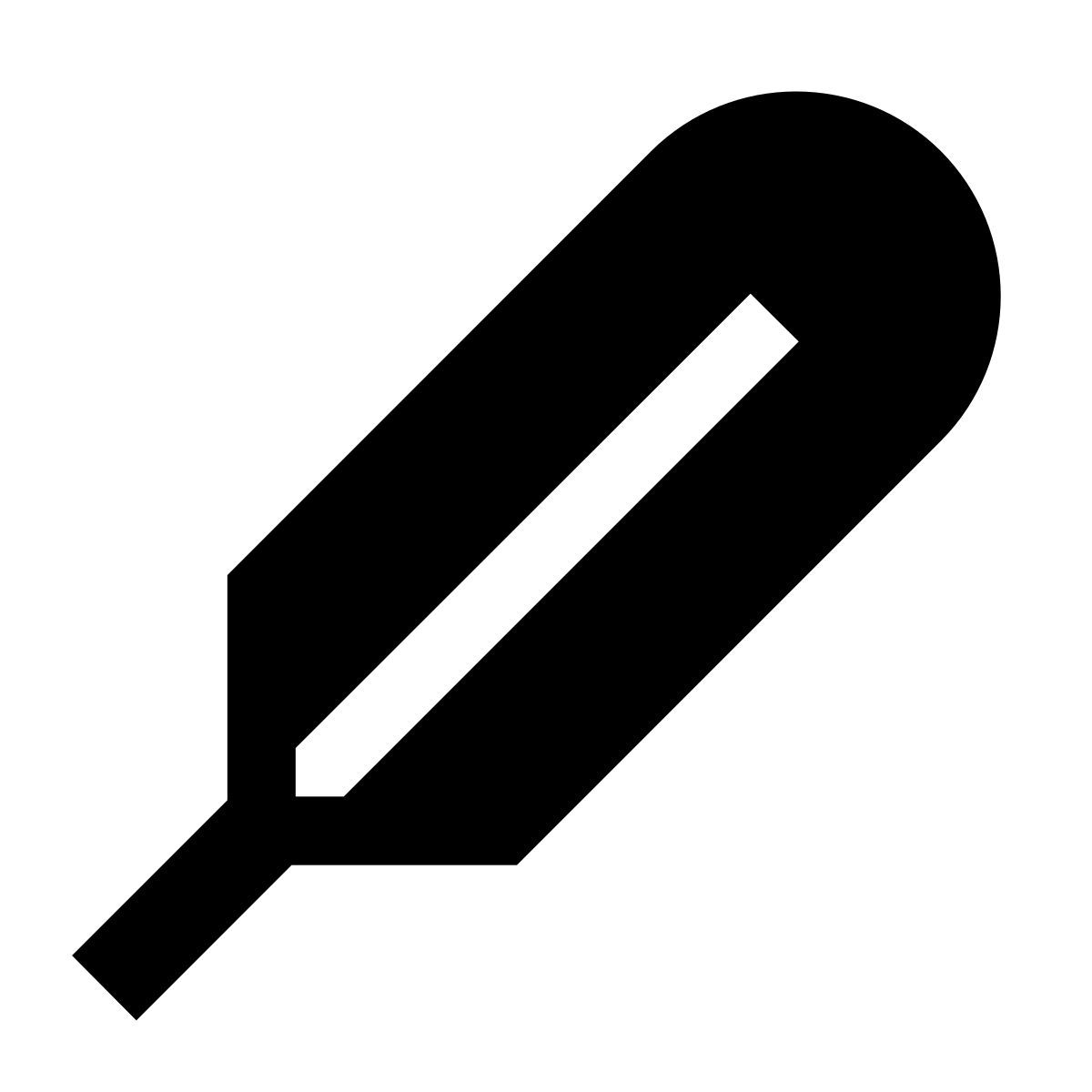 forma light filled sharp style termómetro médico icon