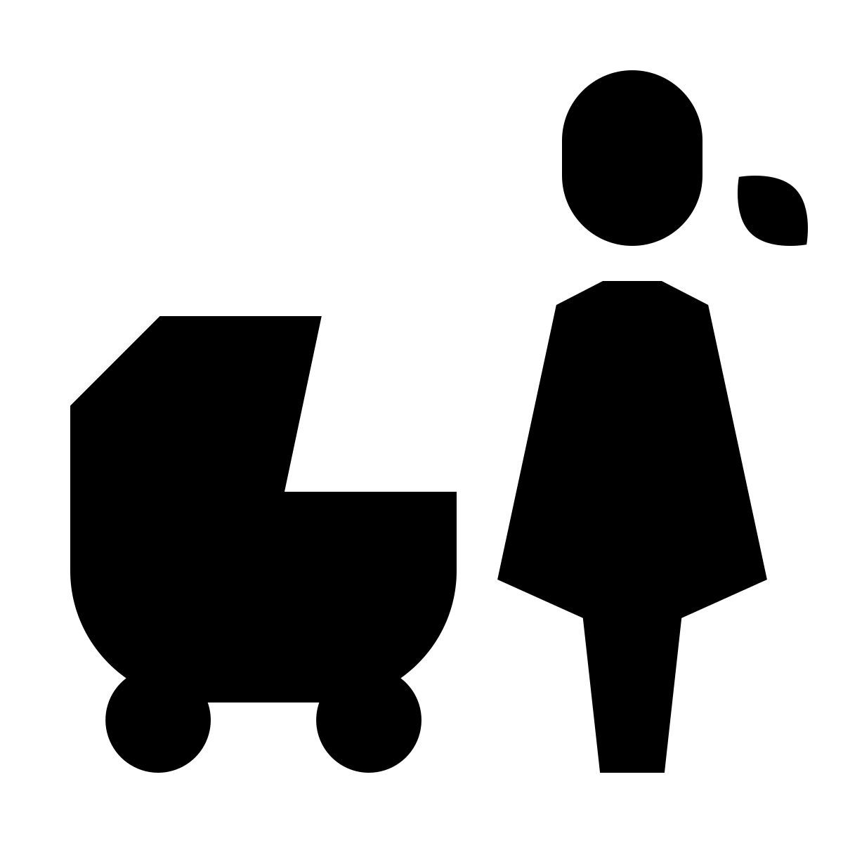 forma light filled sharp style mãe icon