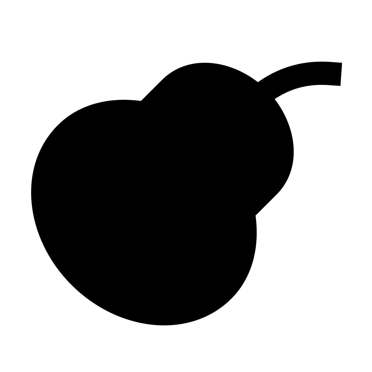 forma light filled sharp style pera icon