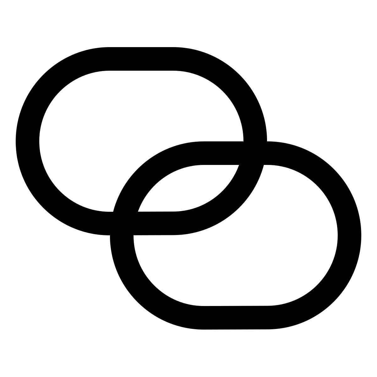 forma light filled sharp style 个人热点 icon