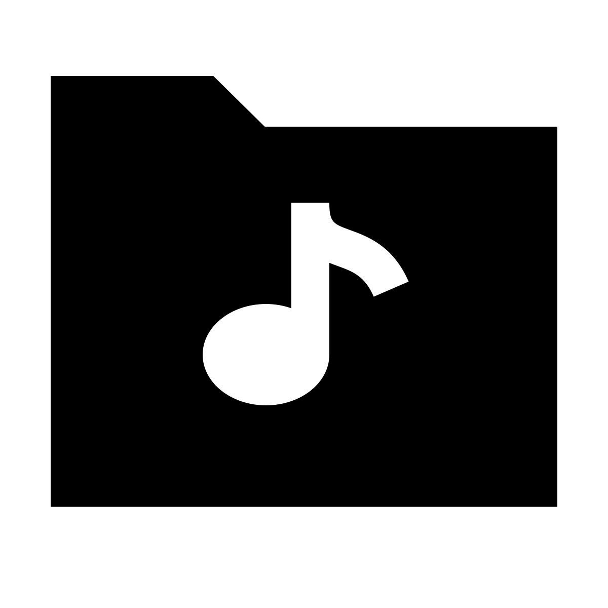 forma light filled sharp style carpeta de la música icon