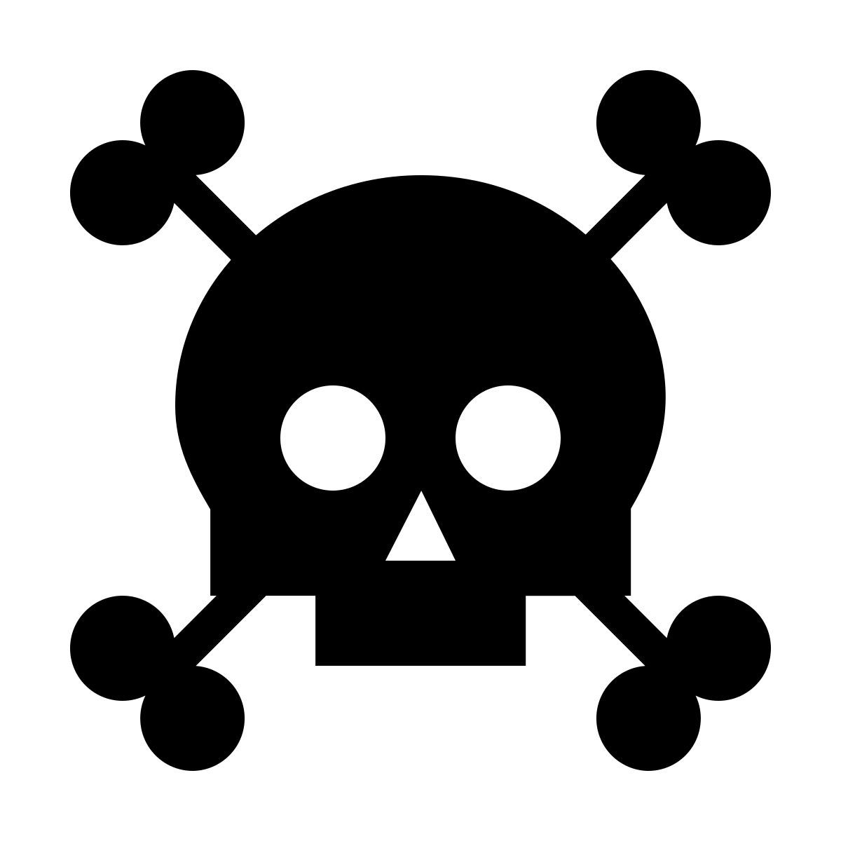 forma light filled sharp style símbolo de peligro icon