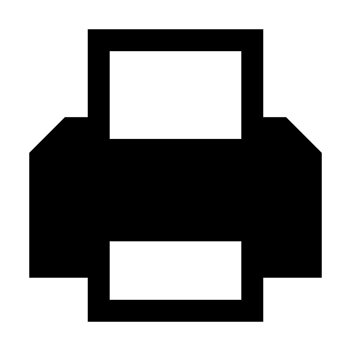 forma light filled sharp style 인쇄 icon