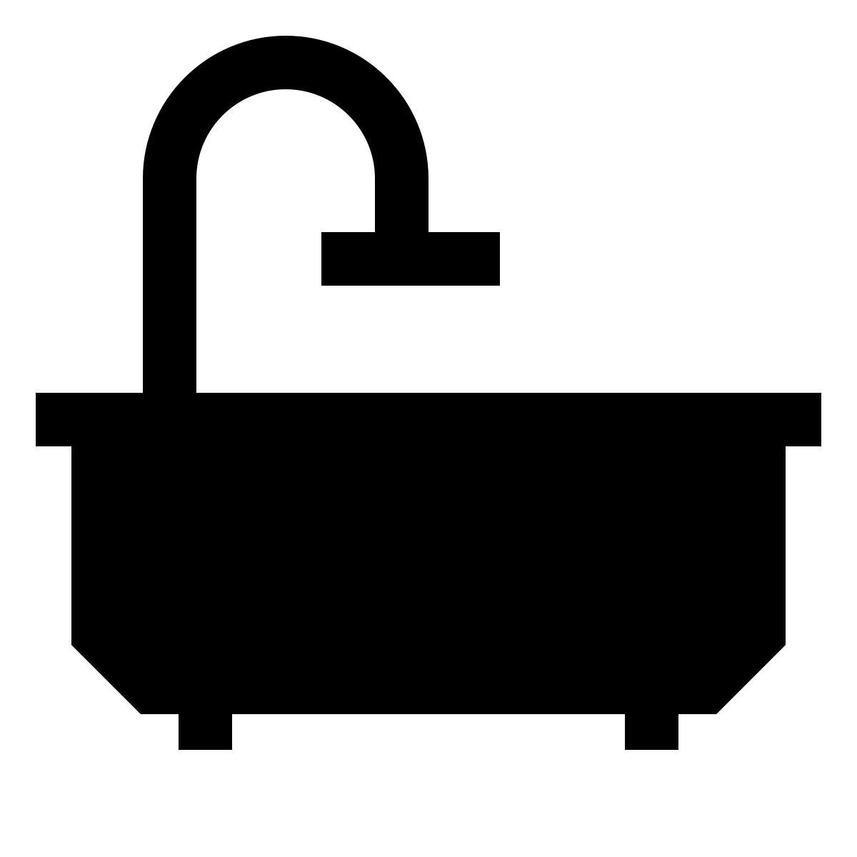 forma light filled sharp style douche et baignoire icon