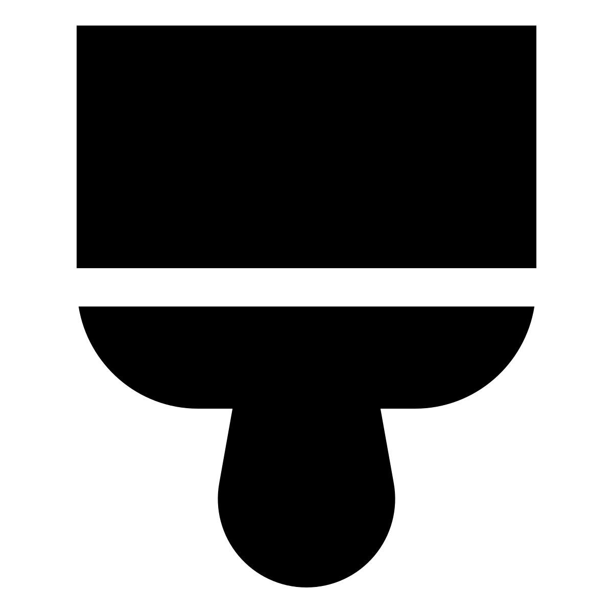 forma light filled sharp style shpatel icon