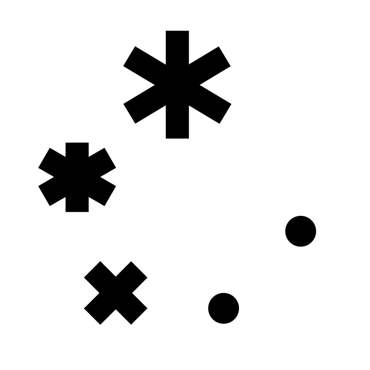 forma light filled sharp style tormenta de nieve icon