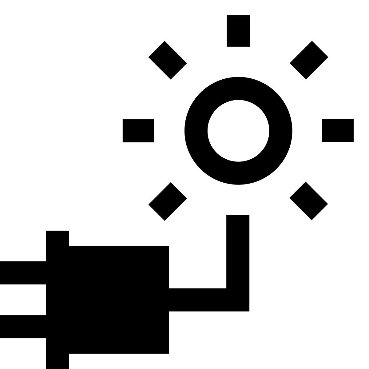 forma light filled sharp style energia solar icon