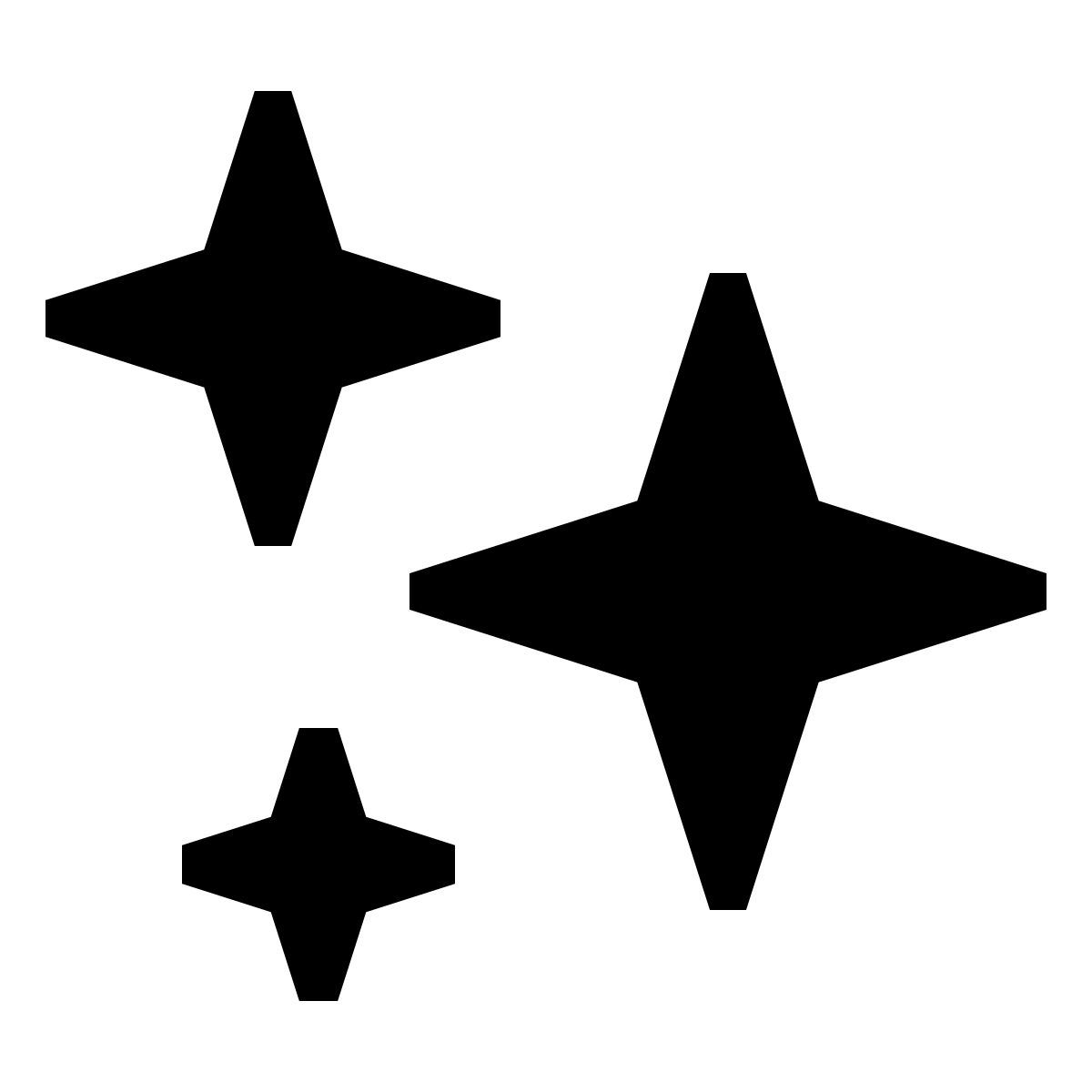 forma light filled sharp style 闪闪发光的 icon