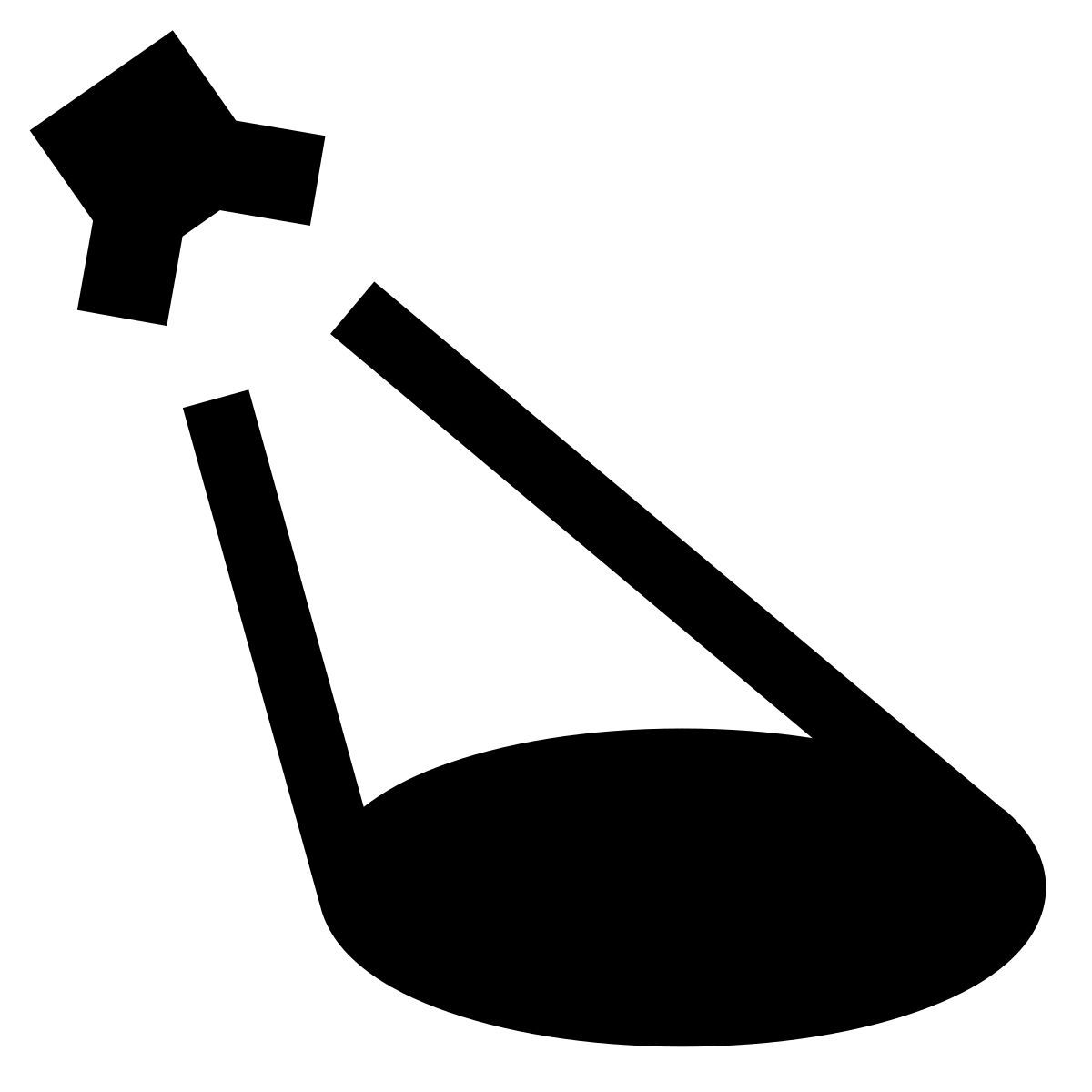 forma light filled sharp style 聚光灯 icon