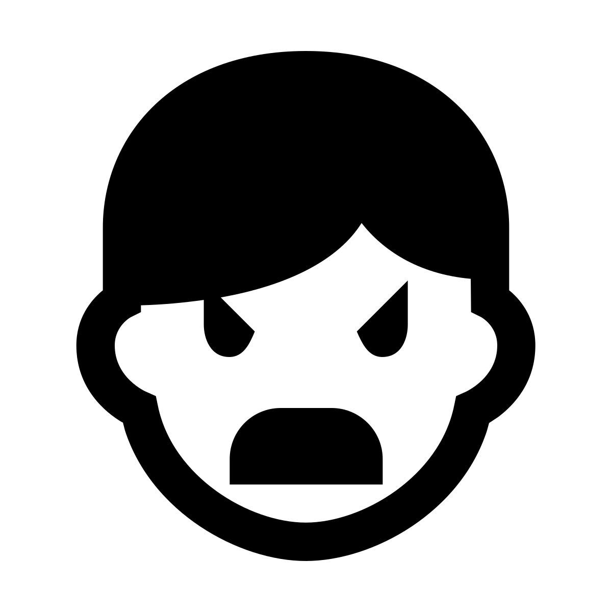 forma light filled sharp style mad icon