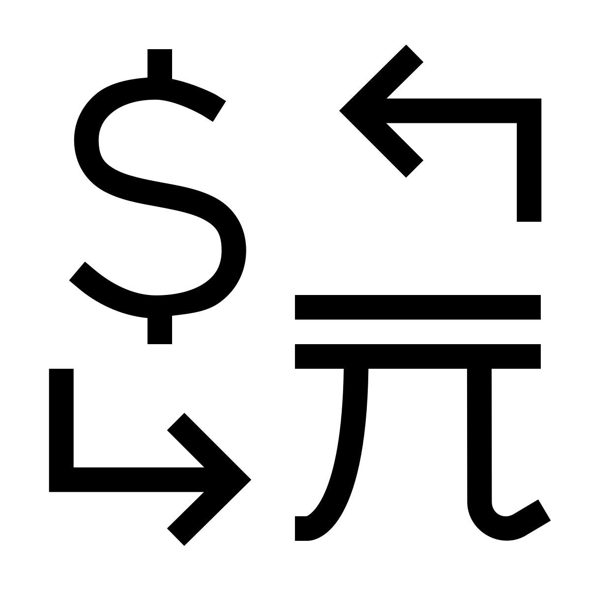 forma light filled sharp style 대만 달러 거래소 icon