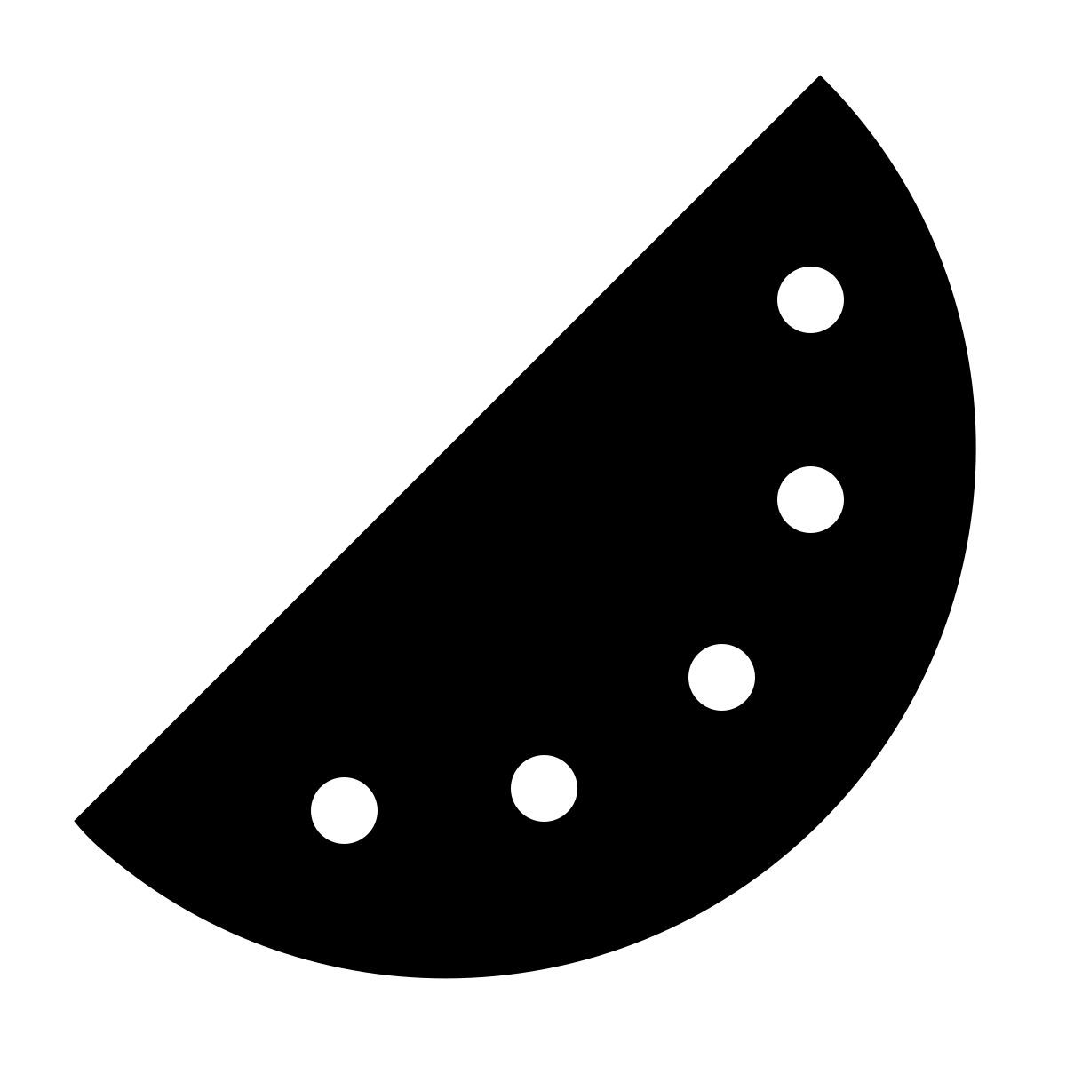 forma light filled sharp style wassermelone icon