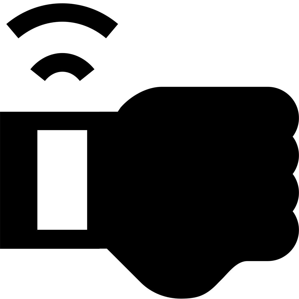 forma light filled sharp style tragbare technologie icon