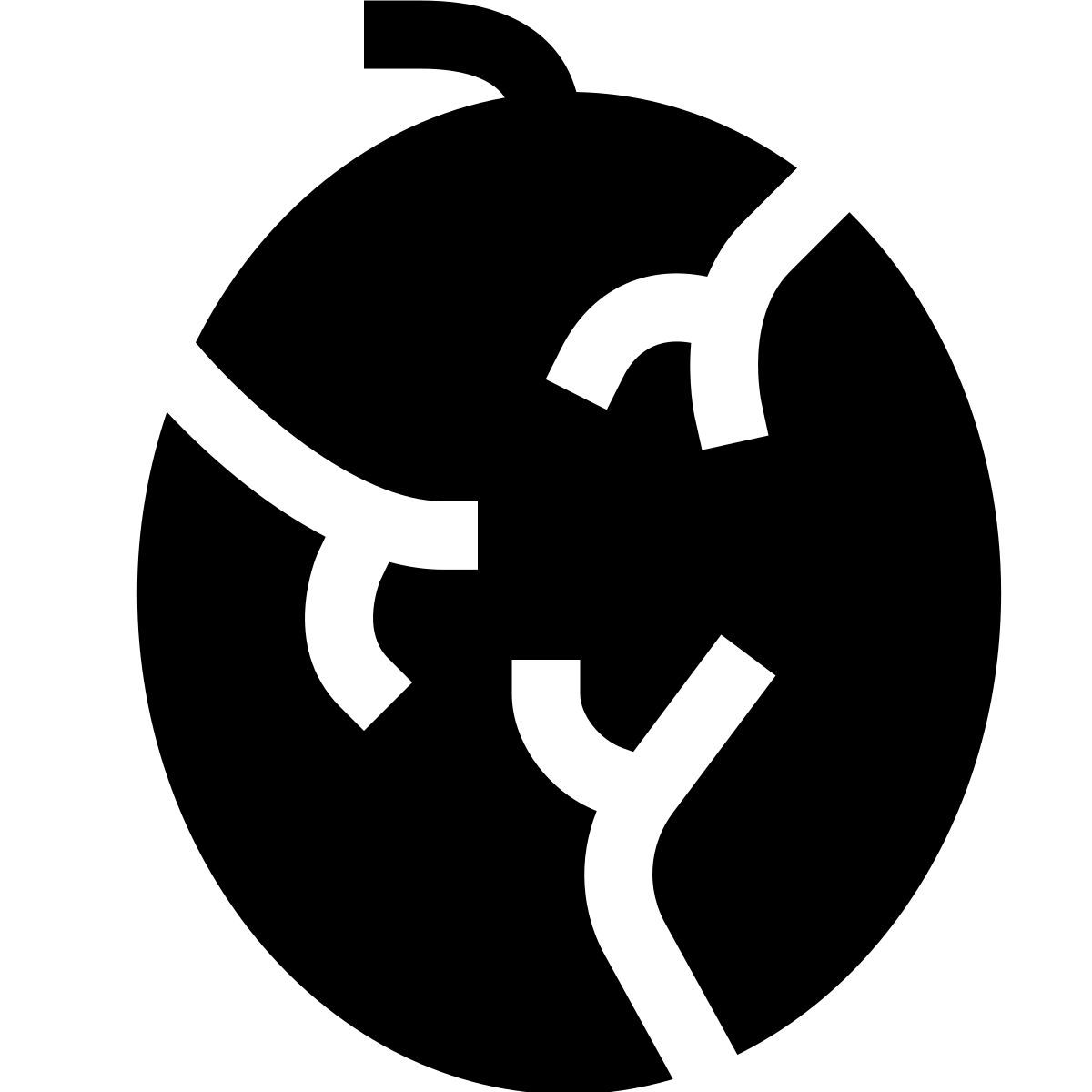 forma light filled sharp style 全瓜 icon