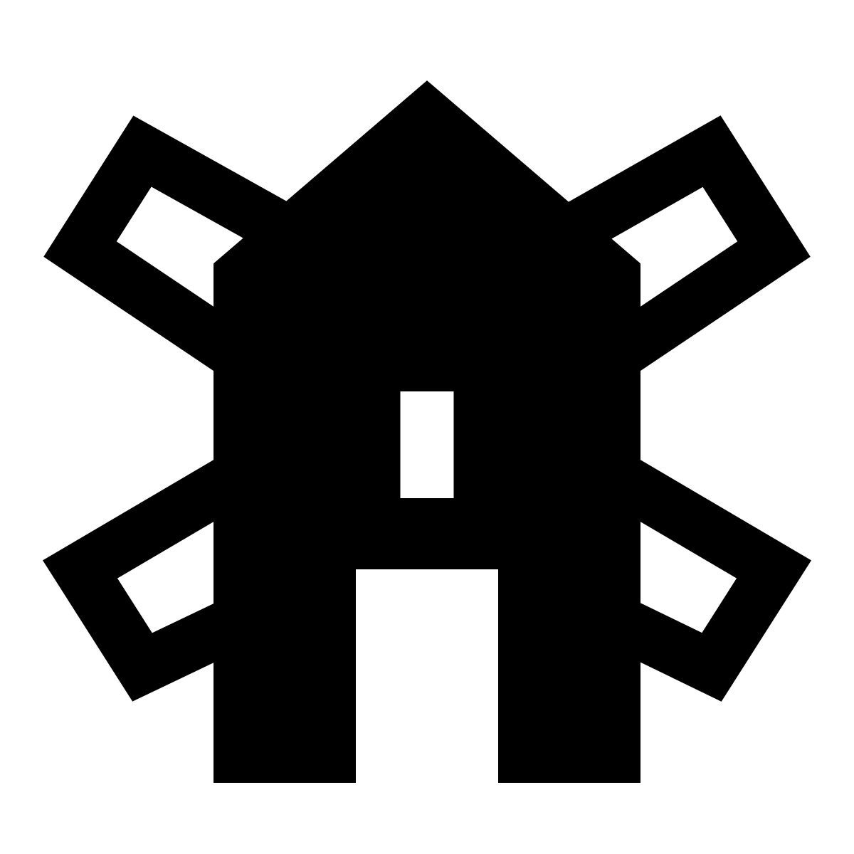 forma light filled sharp style 风车 icon