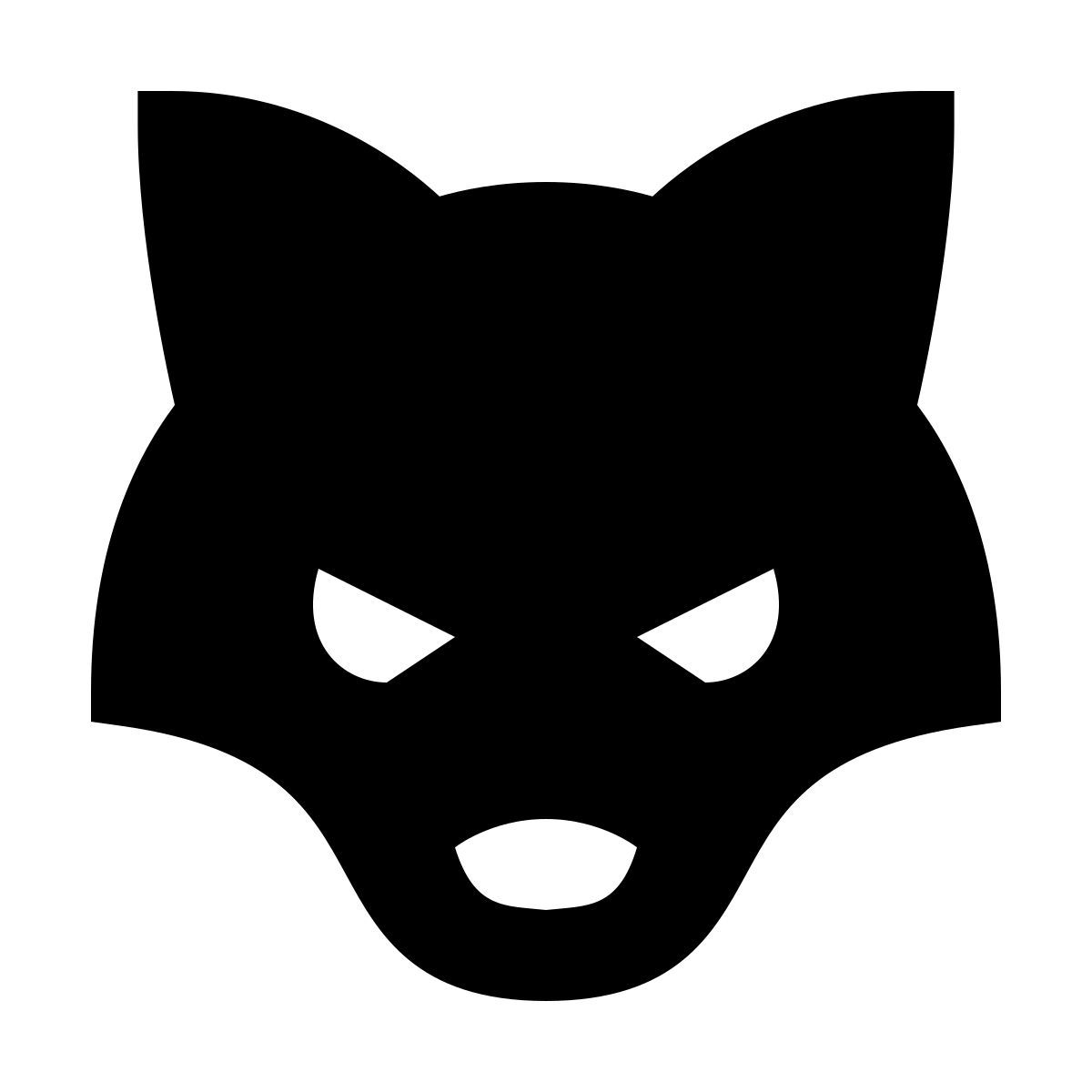 forma light filled sharp style loup icon