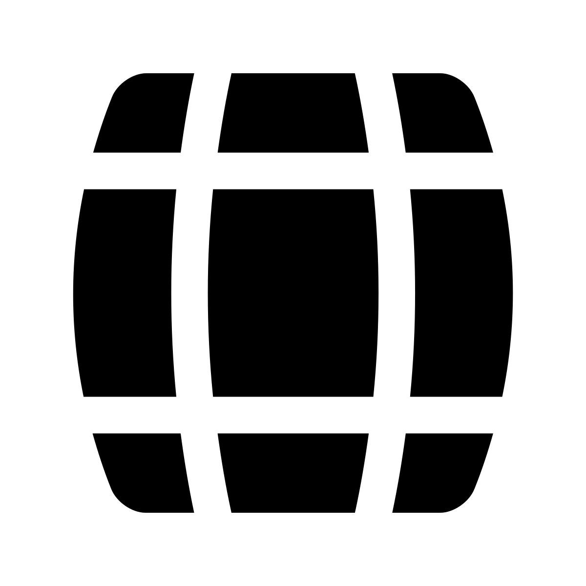 forma light filled sharp style 작은 통 icon