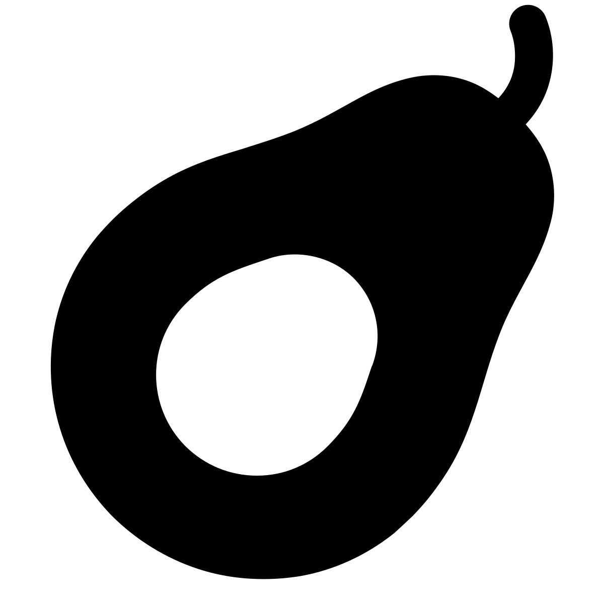 forma light filled style avocado icon
