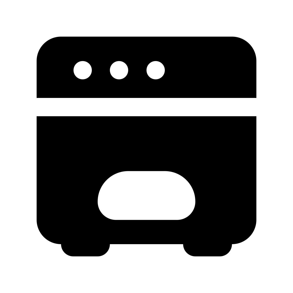 forma light filled style hornear icon