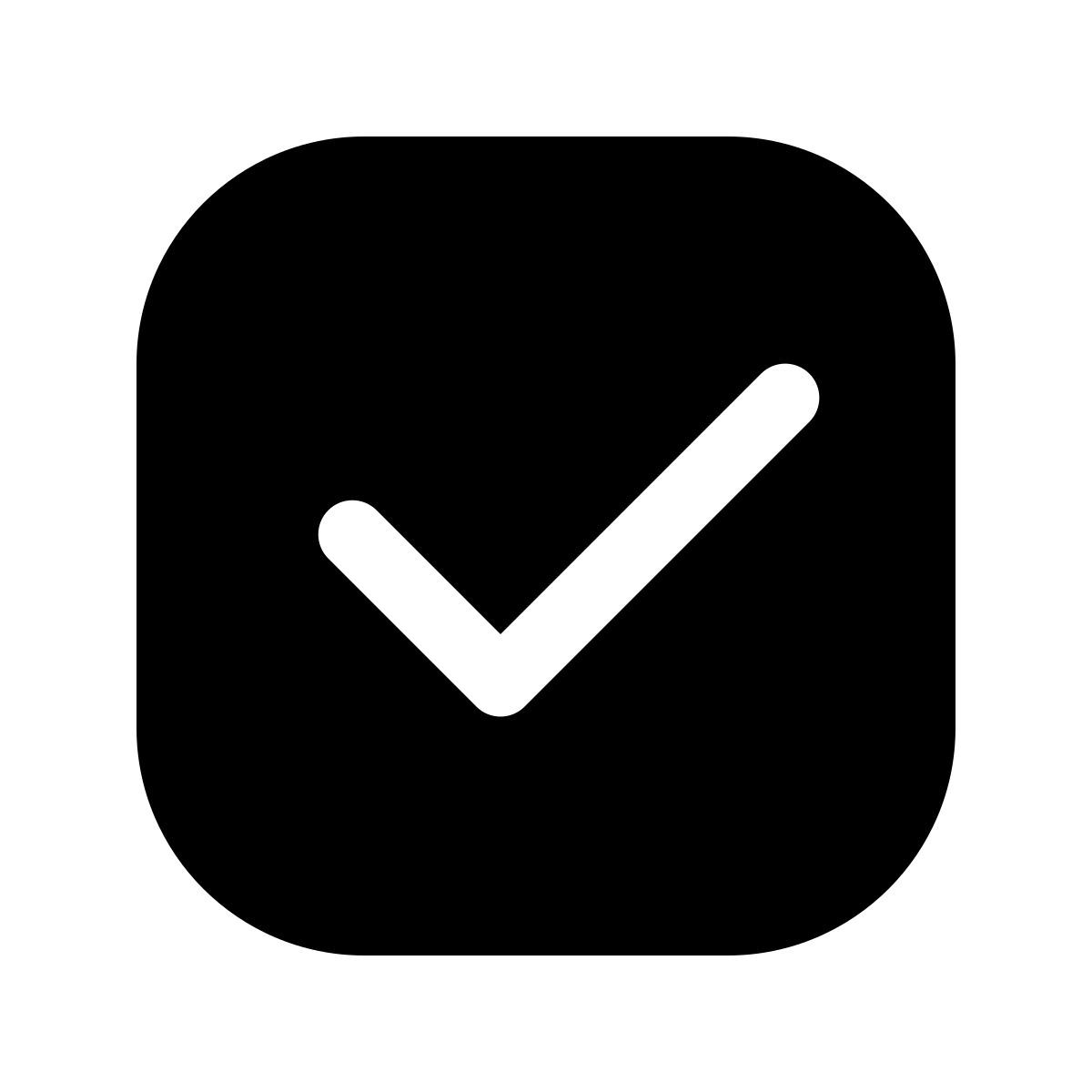 forma light filled style 选中的复选框2 icon