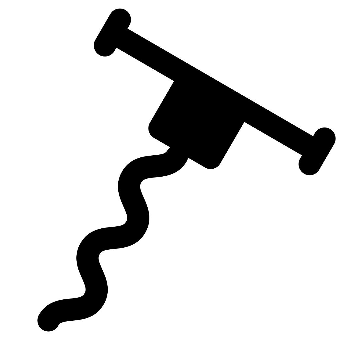 forma light filled style sacacorchos icon