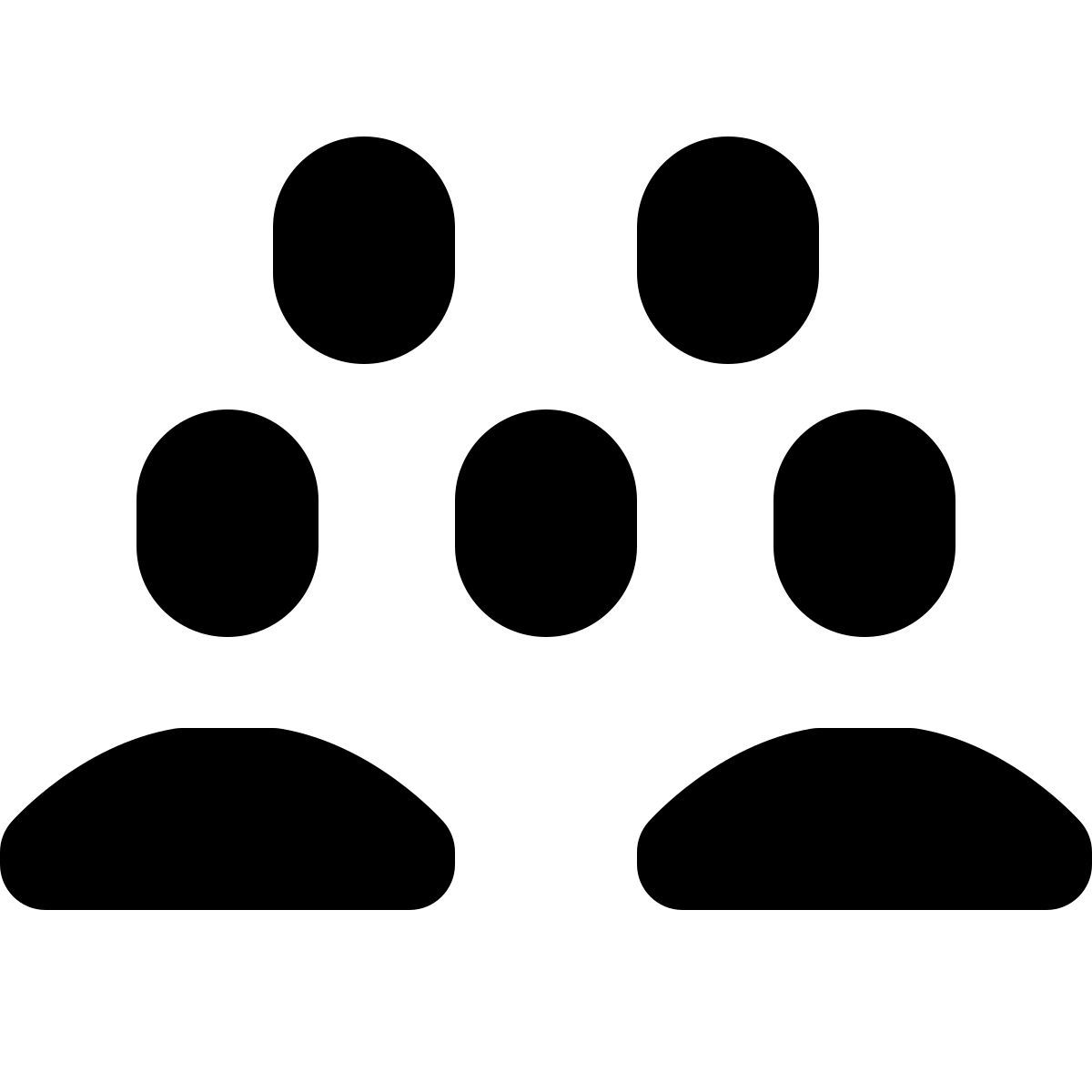 forma light filled style foule icon