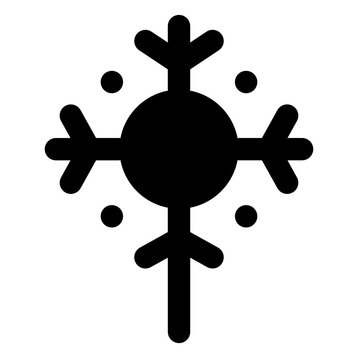 forma light filled style diente de león icon