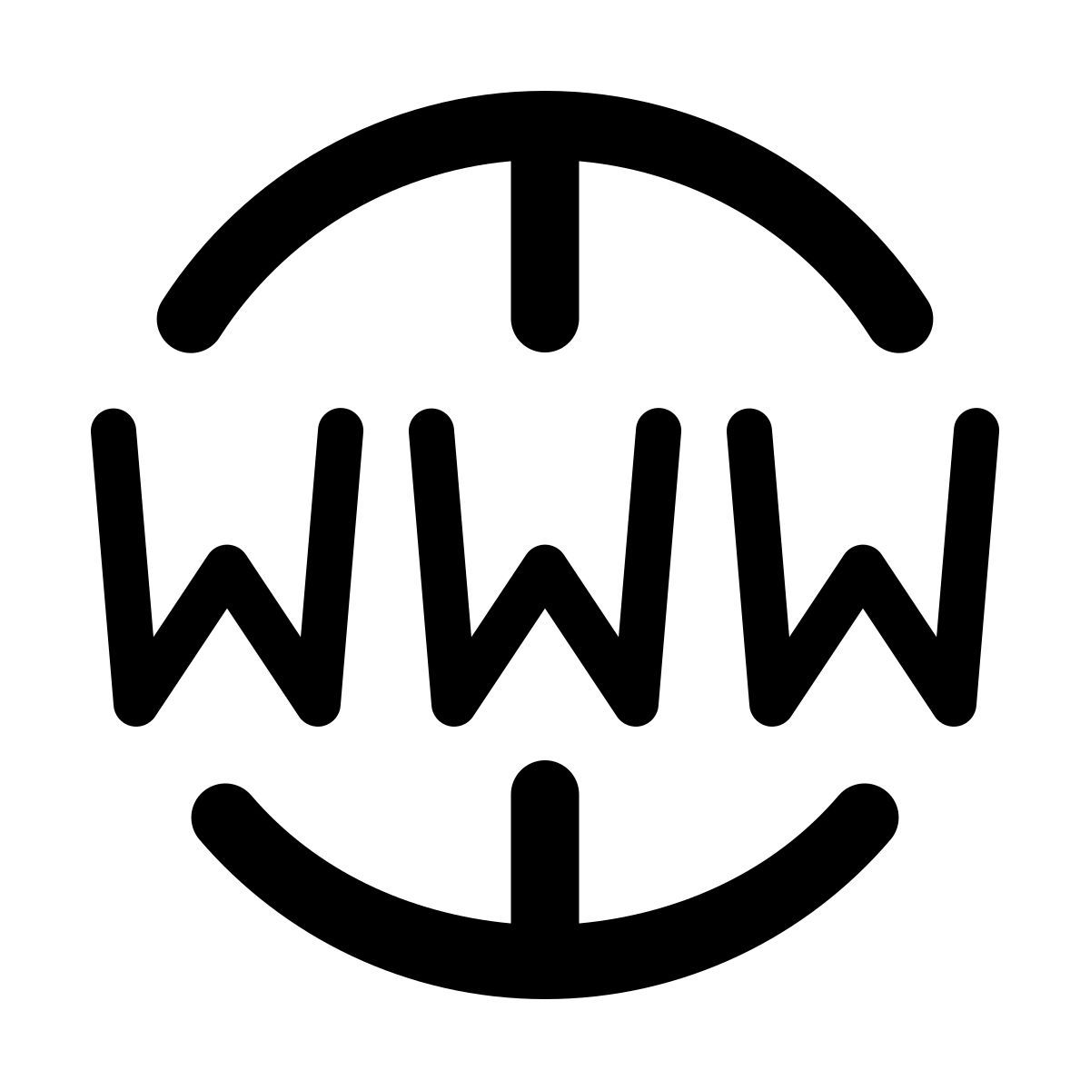 forma light filled style website icon