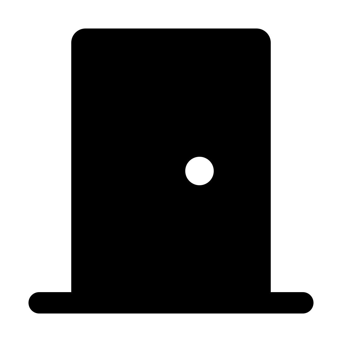 forma light filled style puerta icon