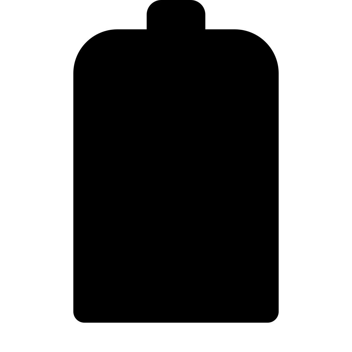 forma light filled style empty battery icon