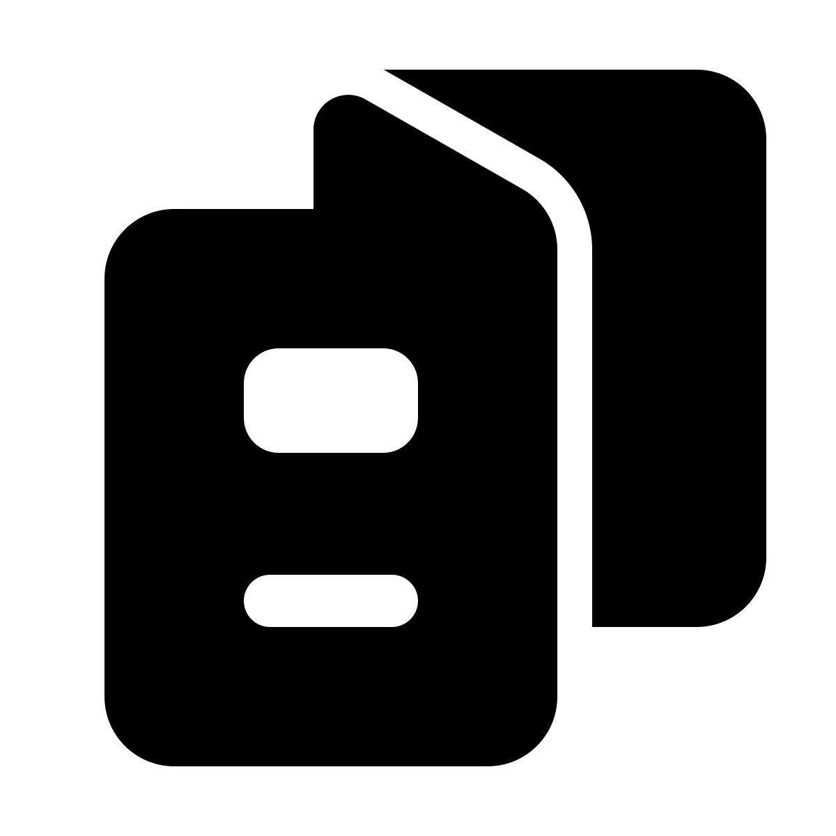 forma light filled style 折叠小册子 icon