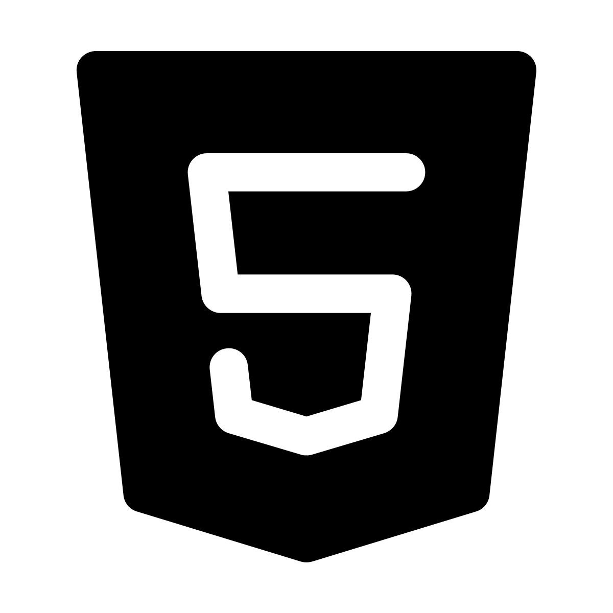 forma light filled style html 5 icon