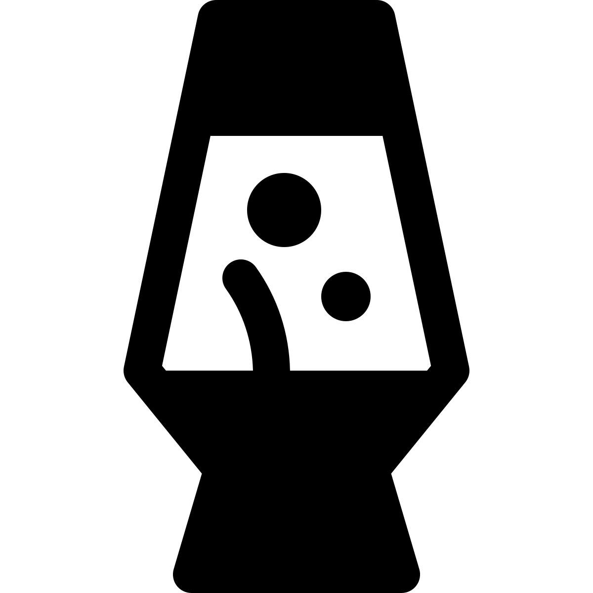 forma light filled style lampe à lave icon