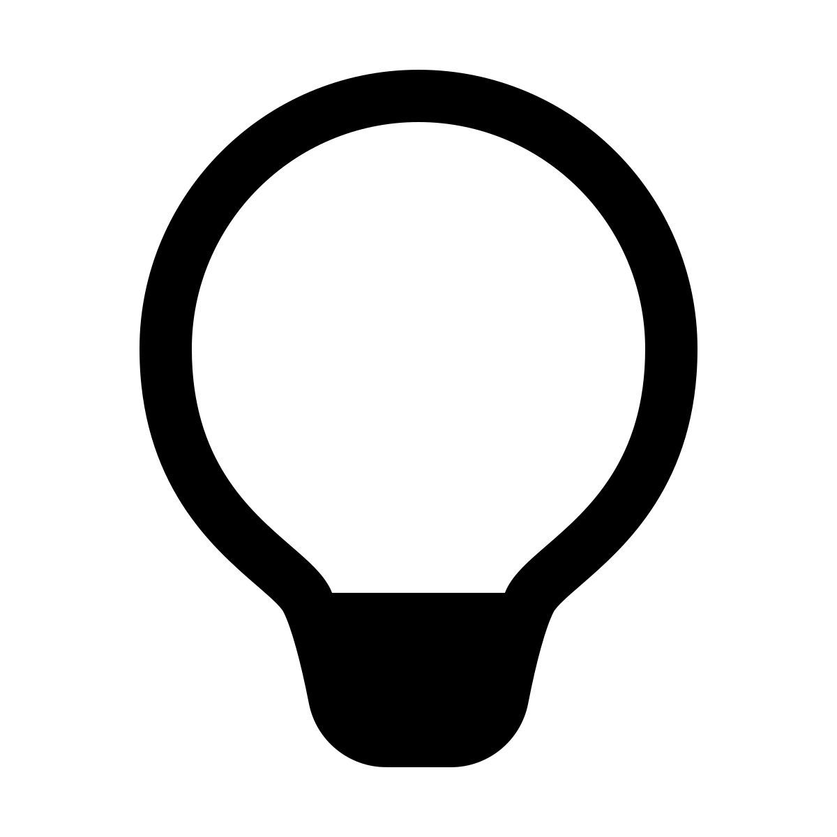 forma light filled style light icon