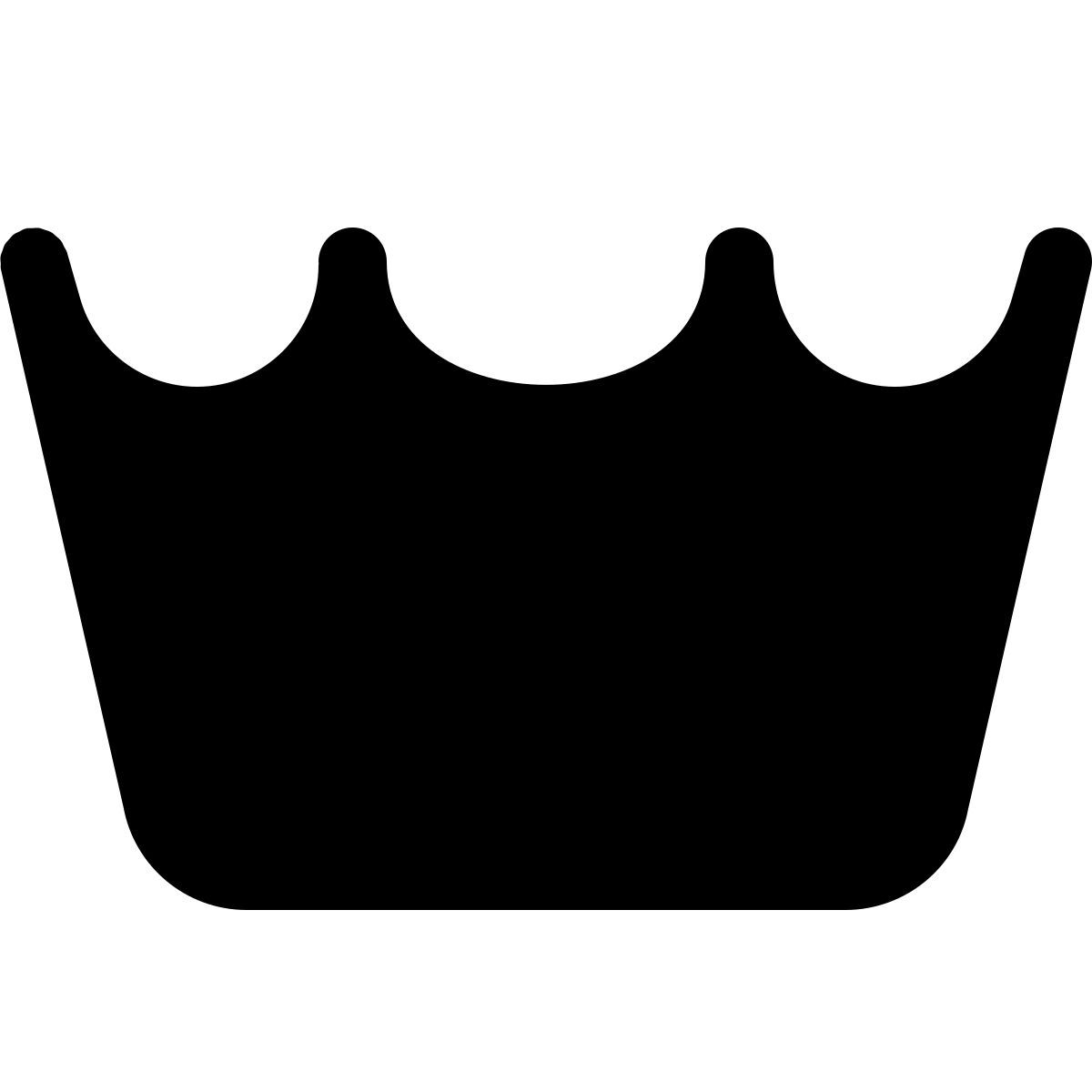 forma light filled style 기계 세탁 icon