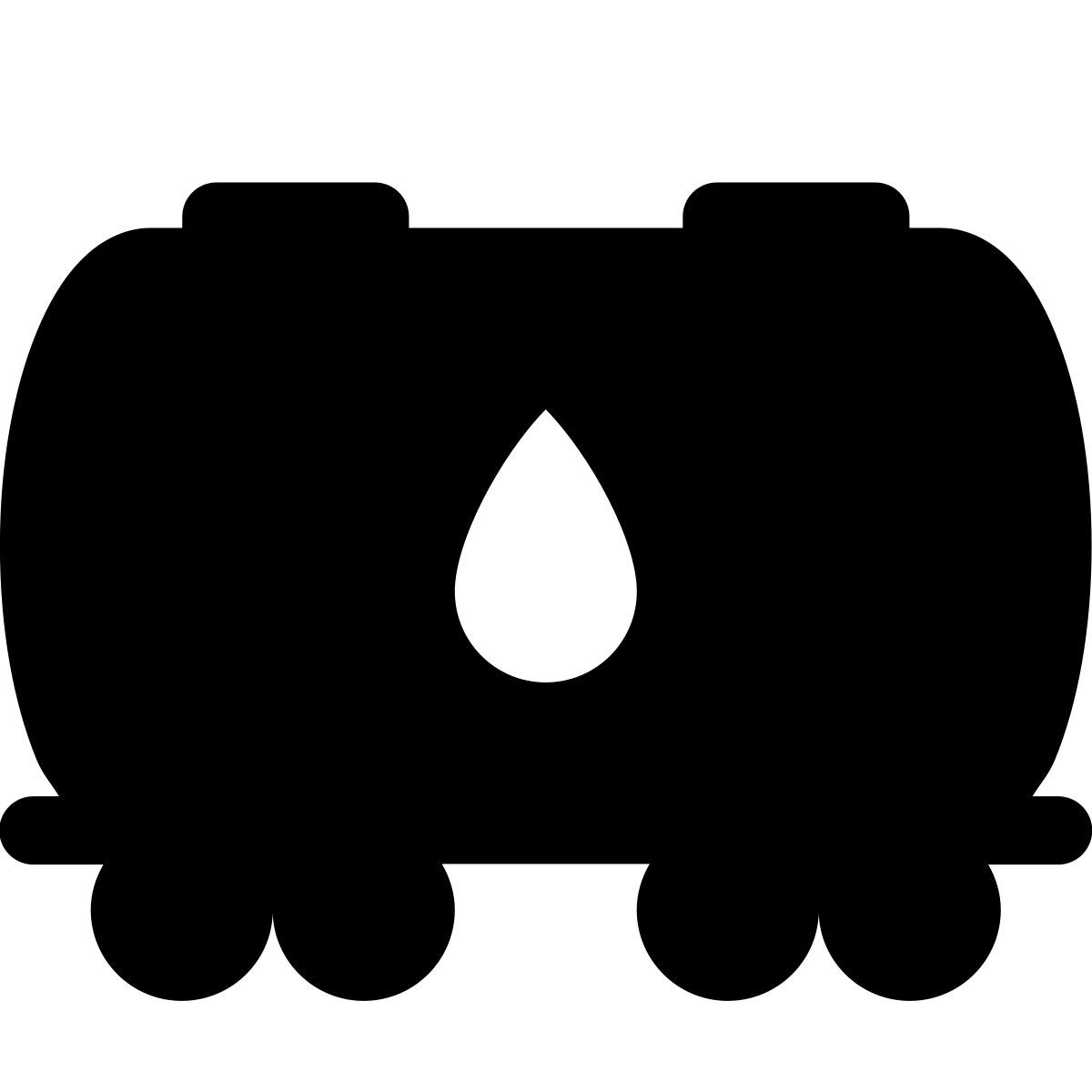 forma light filled style transporte de petróleo icon