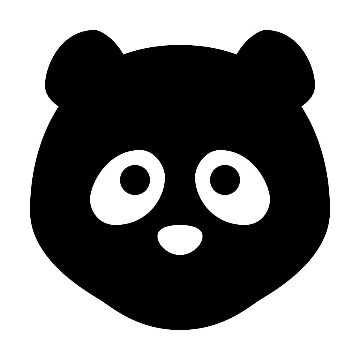 forma light filled style panda icon