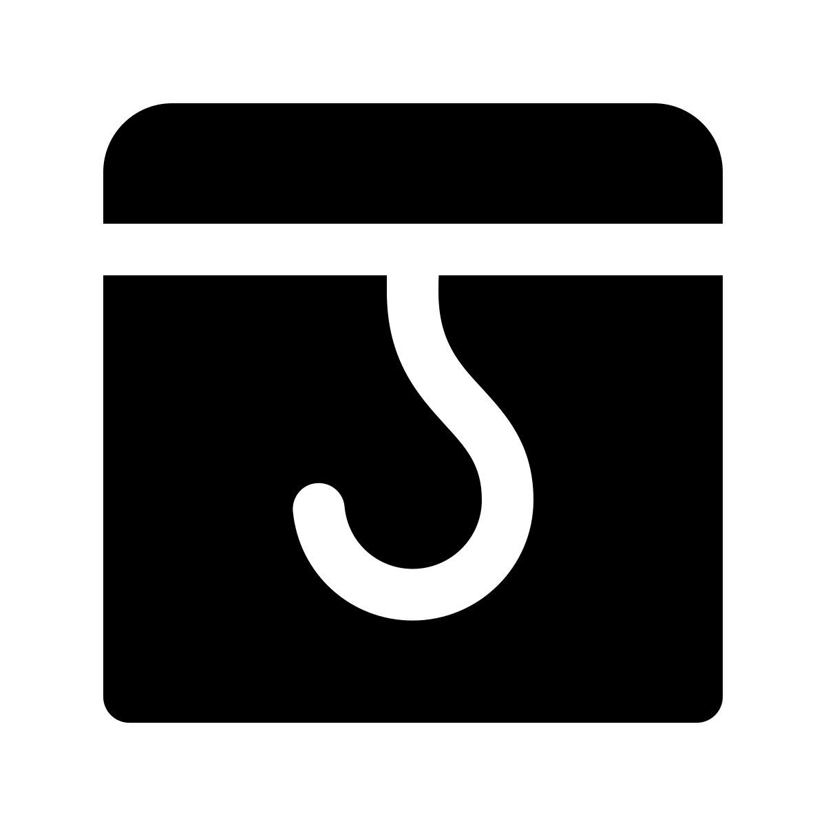 forma light filled style suplantación de identidad icon